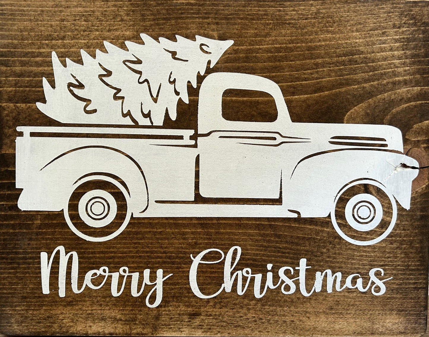 Classic Truck & Tree