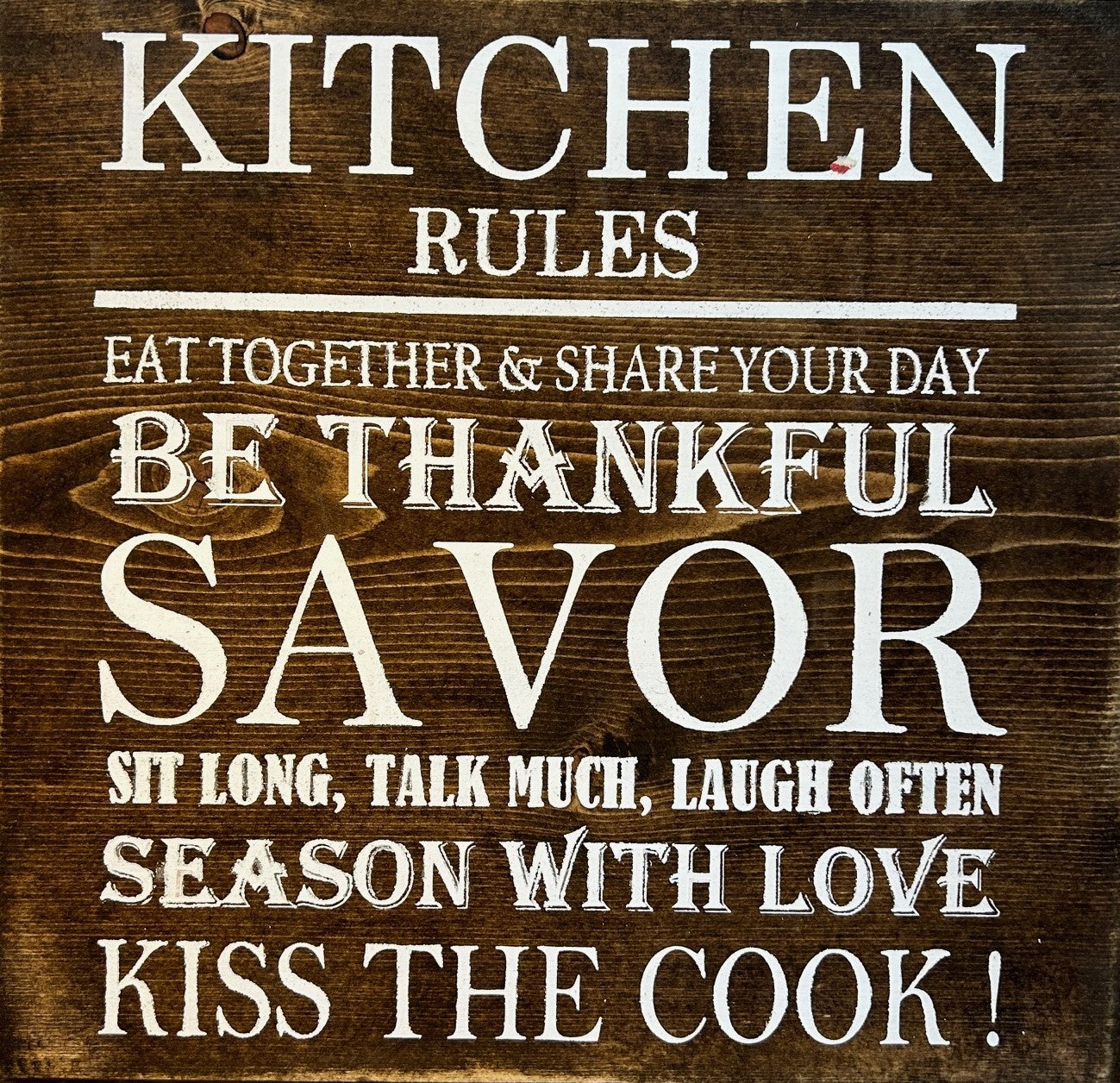 Kitchen Rules